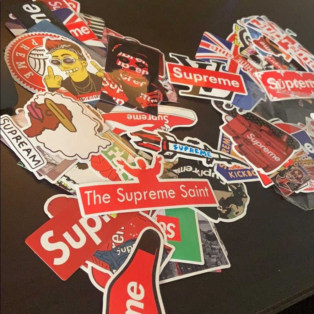 Supreme stickers